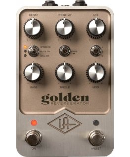 Universal Audio UA UAFX Golden Reverberator — ģitāras efekts