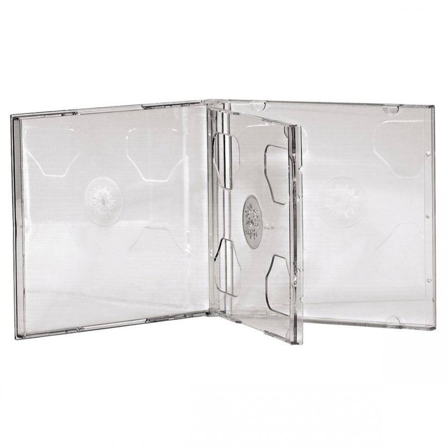 Hama CD Double Jewel Case, Pack 5 2 levyt Läpinäkyvä – 2
