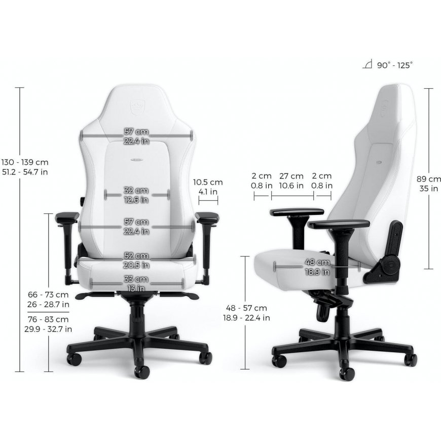 noblechairs HERO White Edition gaming chair – 5