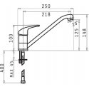 PYRAMIS ASALIA 090922438 Carbon kitchen mixer PYRAMIS ASALIA 090922438 Carbon kitchen mixer