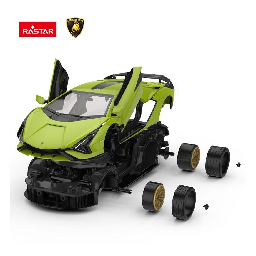 RASTAR 1:18 mastelio valdomas automodelis-konstruktorius Lamborghini Sian, 97400 – 8