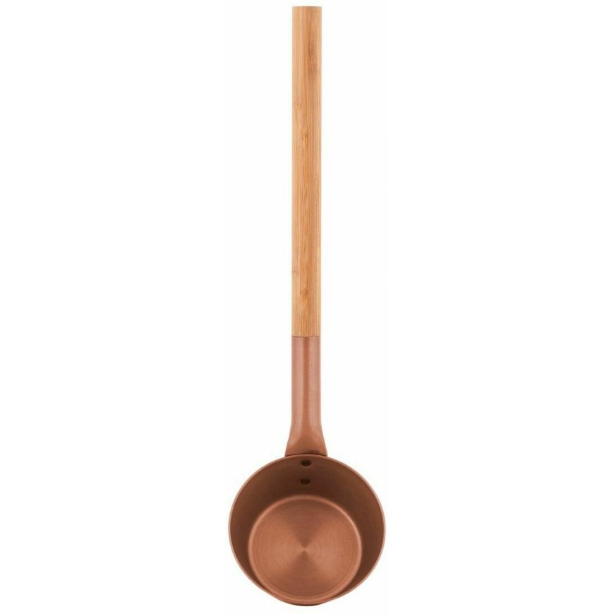 Rento Relaxed Ladle, aluminum, copper-colored