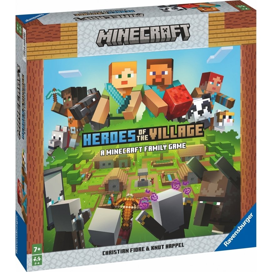 Minecraft Heroes - Save The Village board game