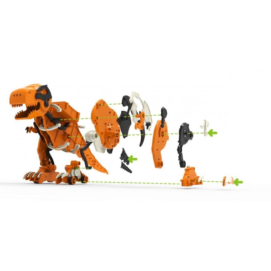 BLUE ROCKET Xtreme Bots Rex Dino