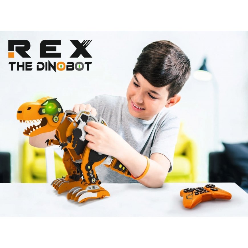Xtreme Bots Rex Dino Bot -kauko-ohjattava robotti – 3
