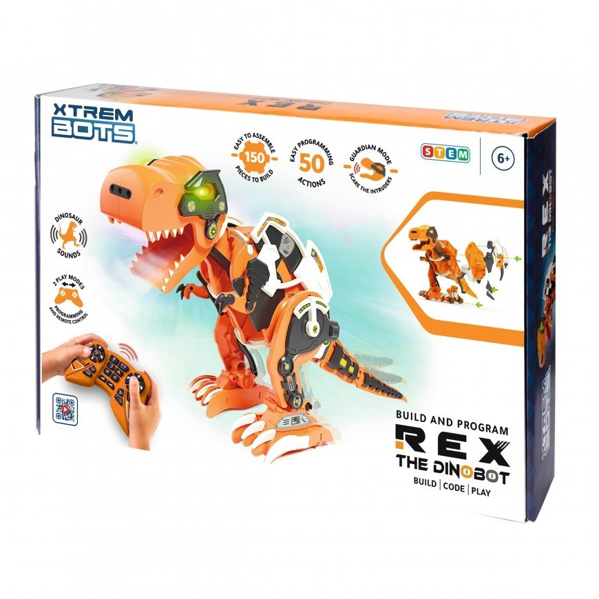 BLUE ROCKET Robots dinozaurs Rex – 9