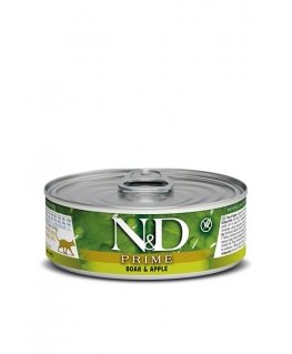 FARMINA N&D CAT PRIME BOAR & APPLE 80g