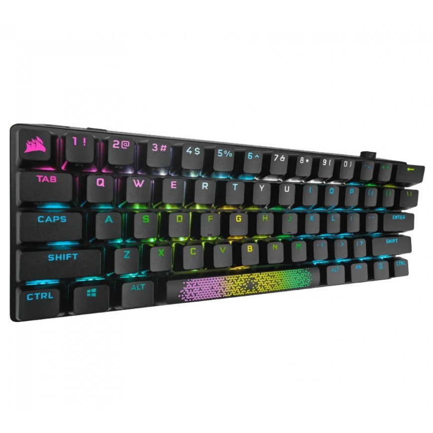 Corsair K70 PRO MINI WIRELESS CHERRY MX Red Switch RGB US klaviatūra RD belaidis ryšys + „Bluetooth“