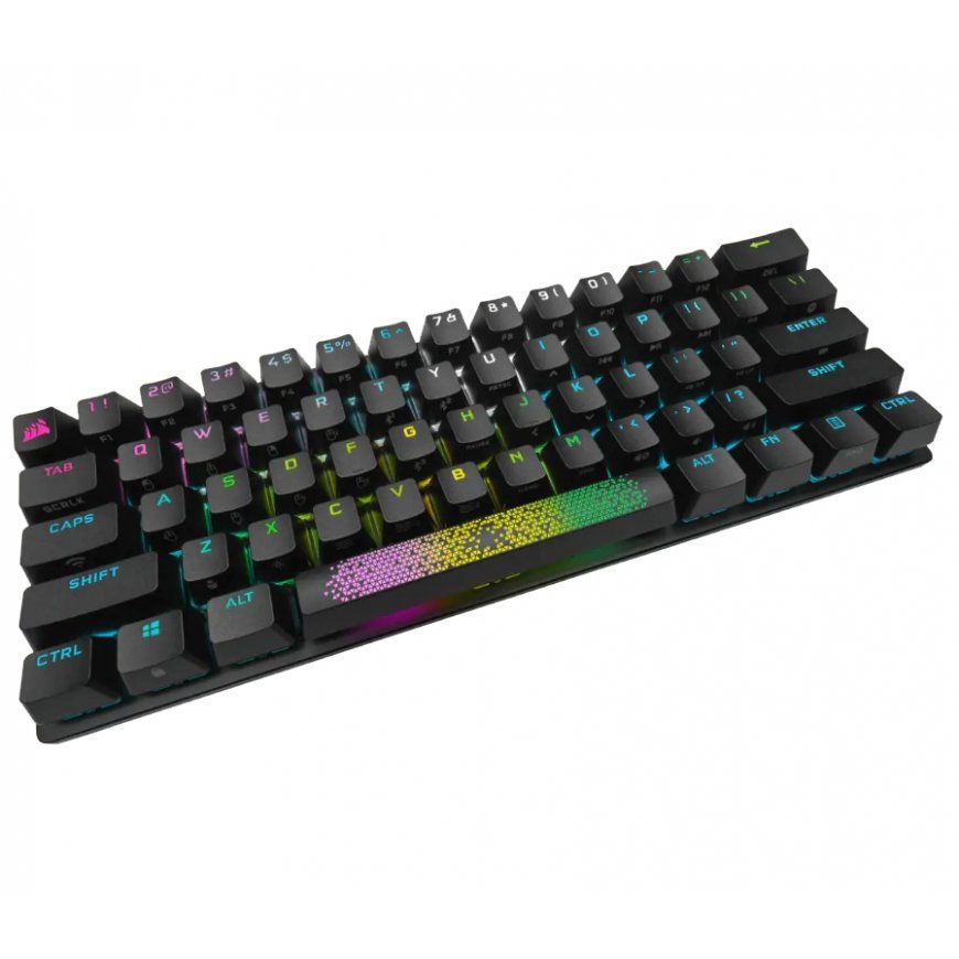 Corsair K70 PRO MINI WIRELESS CHERRY MX Red Switch RGB US tastatūra RF bezvadu sakari + Bluetooth QW – 2