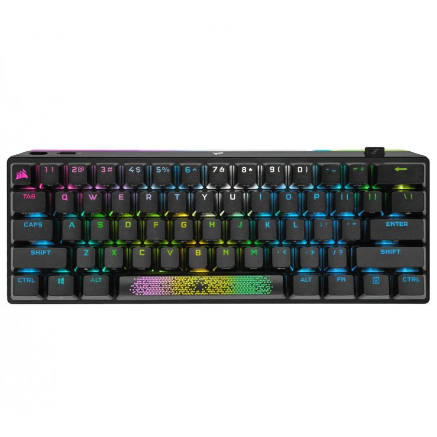 Corsair K70 PRO MINI WIRELESS CHERRY MX Red Switch RGB US klaviatūra RD belaidis ryšys + „Bluetooth“ – 5