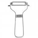 Samura Sharp & Effortless Metal Vegetable Peeler with serrated 61mm blade from Japan steel Silver Samura Sharp & Effortless Metal Vegetable Peeler with serrated 61mm blade from Japan steel Silver