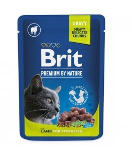 Brit Premium By Nature Lamb for Sterilized 100g