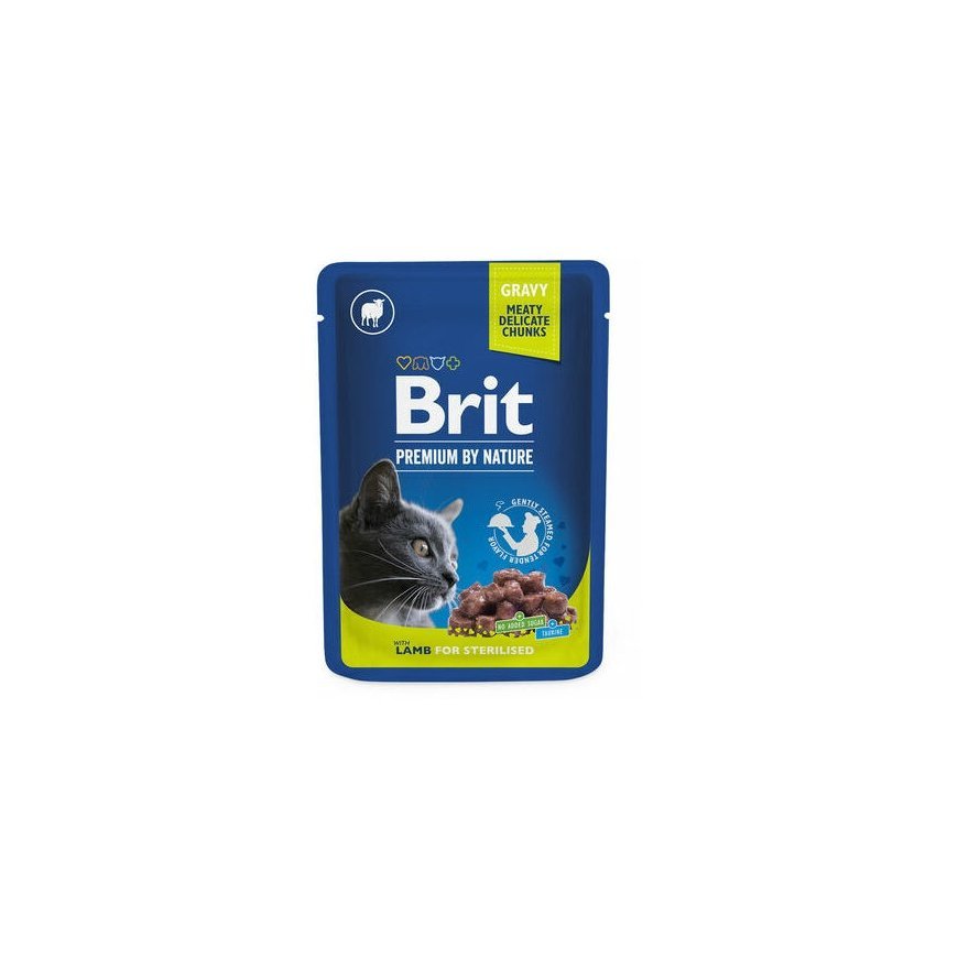 Brit Premium By Nature jēra gaļa sterilizētai 100g