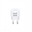 Usams US-T20 Round Shape Mini Compact 2.1A Travel charger White