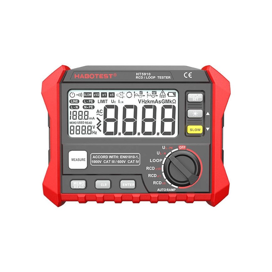 Habotest HT5910 Digital Earth Resistance Tester