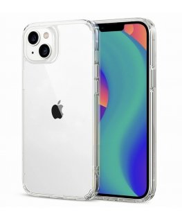 Mocco Ultra Back Case 1 mm Silicone Case for Apple iPhone 14 Plus Transparent