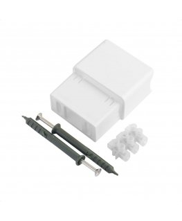 Hidden connector set Navin white 24-122630-5030
