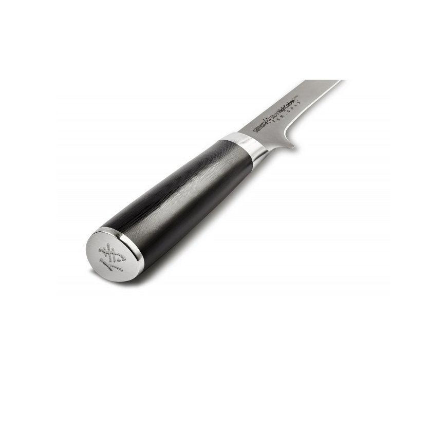 Samura MO-V Универсальный кухонный нож для Хлеба 9"/230mm из AUS 8 Японской стали 59 HRC – 3
