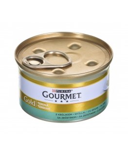 GOURMET Gold Rabbit - mitrā kaķu barība - 85g