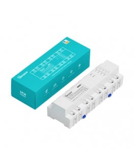 Sonoff SPM-4Relay 4 kanalų išplėtimo modulius montuojams ant DIN bėgelio