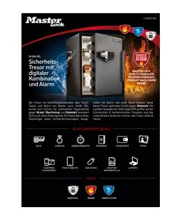 Master Lock Sicherheitssafe mit digitaler Kombination LFW205TWC