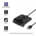 QOLTEC 50634 Intelligent Smart ID chip card reader SCR0634 USB Type C
