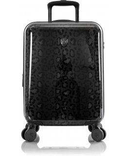 Heys Black Leopard Fashion Spinner 53 cm suitcase