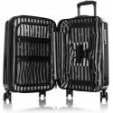 Heys Black Leopard Fashion Spinner 53 cm -matkalaukku Heys Black Leopard Fashion Spinner 53 cm -matkalaukku
