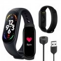 iWear SM7 Умный Фитнес IP67 браслет 0.96'' TFT с изм. HR & кровяного давления / Соц. сети / Монитор сна Зеленый