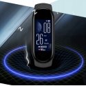 iWear SM7 Fitnesa IP67 Aproce 0.96'' TFT ar HR & Asinsspiediena mēr. / Soc. tīkli / Miega monitoru Zaļa