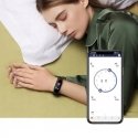iWear SM7 Fitnesa IP67 Aproce 0.96'' TFT ar HR & Asinsspiediena mēr. / Soc. tīkli / Miega monitoru Zaļa
