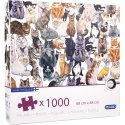 Peliko Kissat -palapeli, 1000 palaa Peliko Kissat -palapeli, 1000 palaa