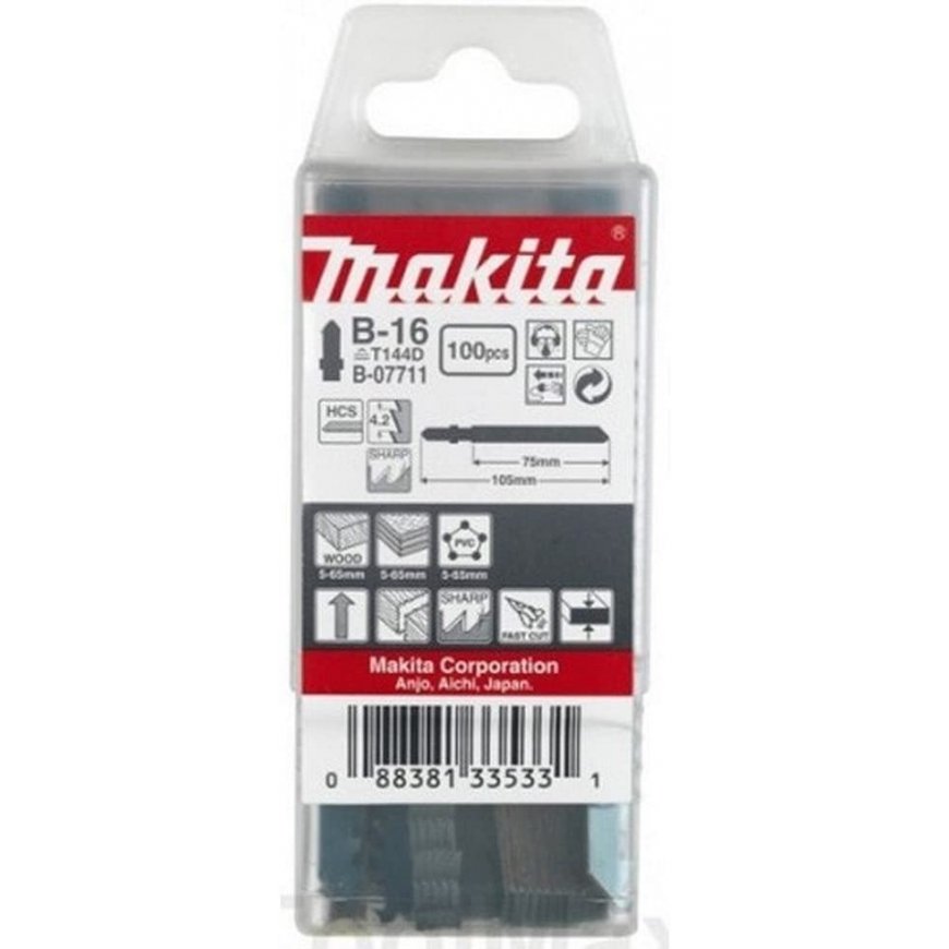 Makita B-07711 Jigsaw Blade B-16 Pack of 100 – 2