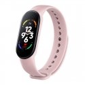 iWear SM7 Fitnesa IP67 Aproce 0.96'' TFT ar HR & Asinsspiediena mēr. / Soc. tīkli / Miega monitoru Rozā
