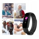 iWear SM7 Fitnesa IP67 Aproce 0.96'' TFT ar HR & Asinsspiediena mēr. / Soc. tīkli / Miega monitoru Rozā