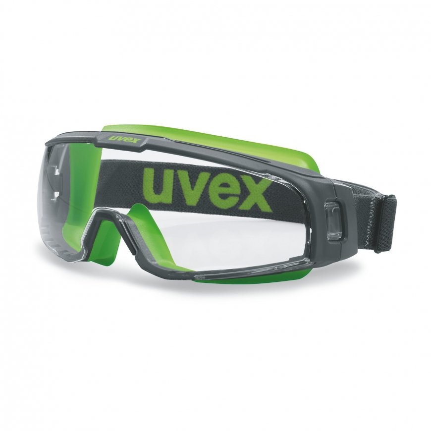 Uvex 9308245 защитные очки Серый, Лайм