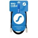 SSQ JMPJMP1 SS-1444 Mono kabeļa ligzda — Mono ligzda 1 m, melns SSQ JMPJMP1 SS-1444 Mono kabeļa ligzda — Mono ligzda 1 m, melns