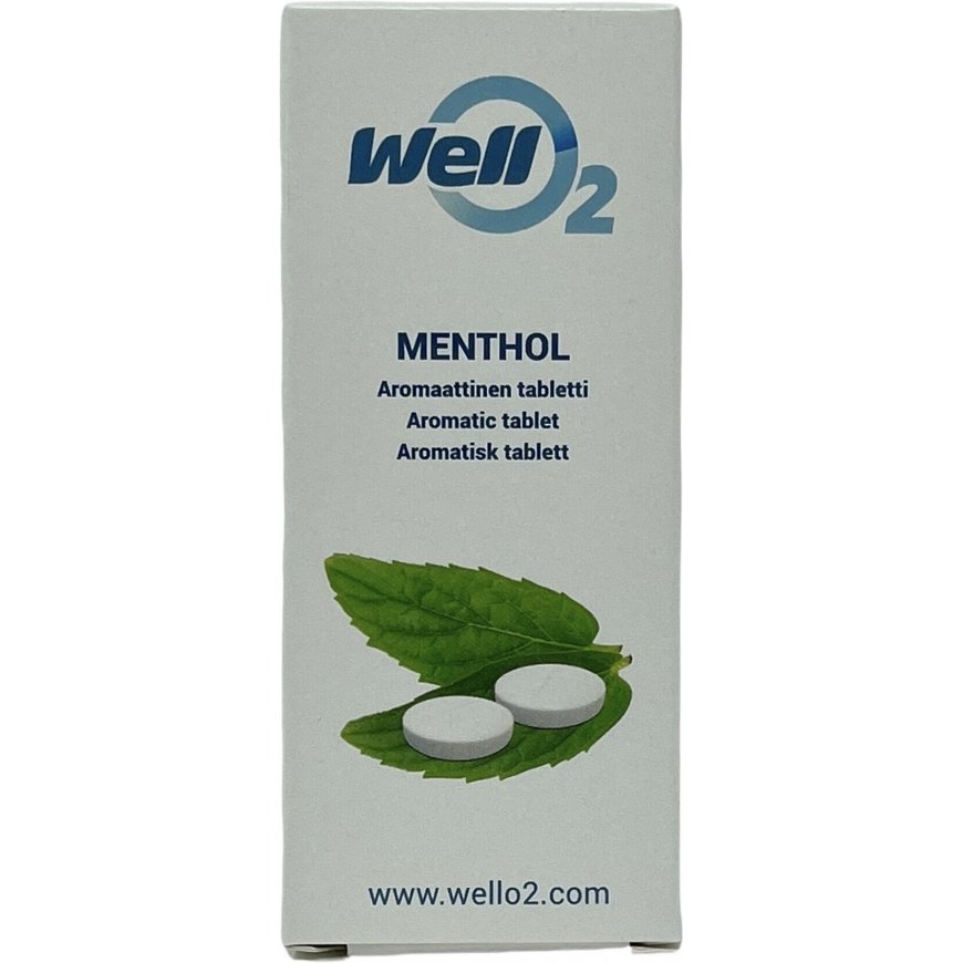 WellO2 menthol tablet, 20 pcs