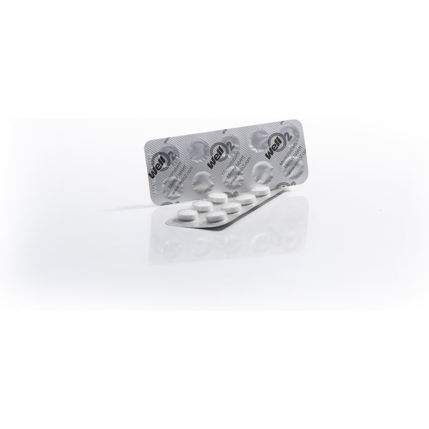 WellO2 -mentolitabletti, 20 kpl – 2