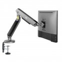 NanoRS Gaming Monitor Mount 17-32" with RGB LED Lighting Desk Mount Height Adjustable Swivel Tilt Max. 9kg VESA 75x75 / 100x100 NanoRS Gaming Monitor Mount 17-32" with RGB LED Lighting Desk Mount Height Adjustable Swivel Tilt Max. 9kg VESA 75x75 / 100x100