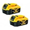 Dewalt Valdyti DCB184P2-XJ 18V 5Ah akumuliatorių rinkinį Dewalt Valdyti DCB184P2-XJ 18V 5Ah akumuliatorių rinkinį