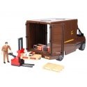 BRUDER MB Sprinter UPS with driver and accessories, 02678