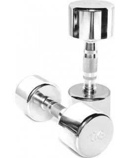Dumbbell chrome. TOORX MC-10 10kg