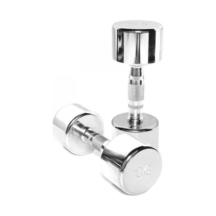 Dumbbell chrome. TOORX MC-10 10kg