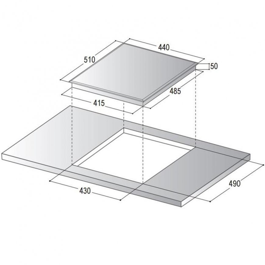 Hob Allenzi PI4030T-S1 – 2