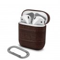 Devia Lux Series Eco ādas izskata ar magnētisko karabīni aizsargmaciņš priekš Apple AirPods 1st Generation Devia Lux Series Eco ādas izskata ar magnētisko karabīni aizsargmaciņš priekš Apple AirPods 1st Generation