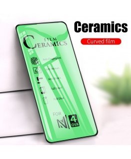 RoGer Ceramic Soft Full Coverage Screen Protector Samsung Galaxy A42 5G Transparent
