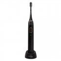 Shona Pro Electric IPX7 Sonic Tooth Brush with with 5 modes / 3x Speed + travel case (2 heads included) Black