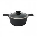 Induction pot with lid Zyle ZY3024PT