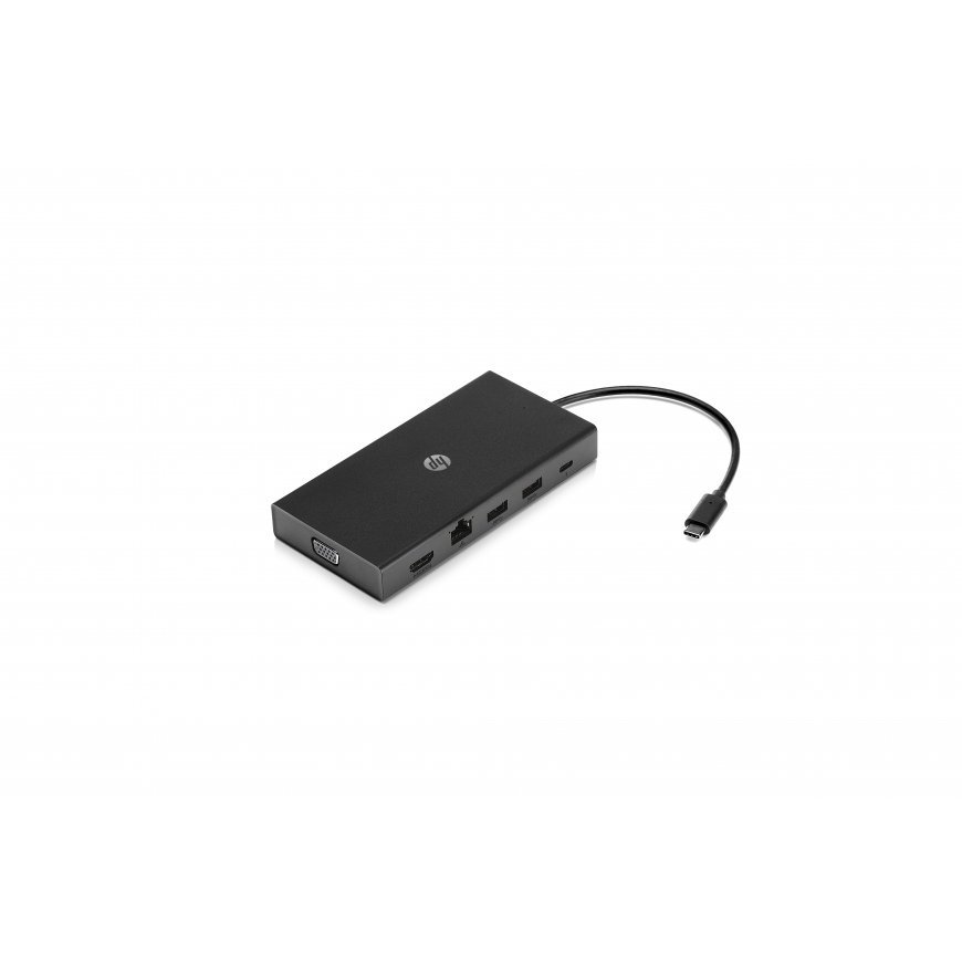 HP Travel Hub - Port replicator – 3